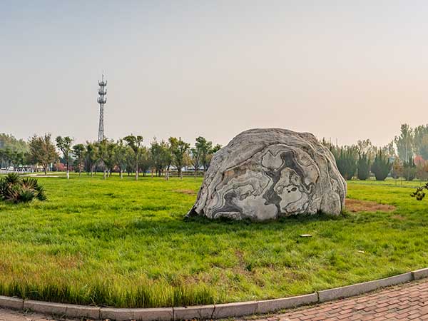 汶上县城市四角绿地绿程